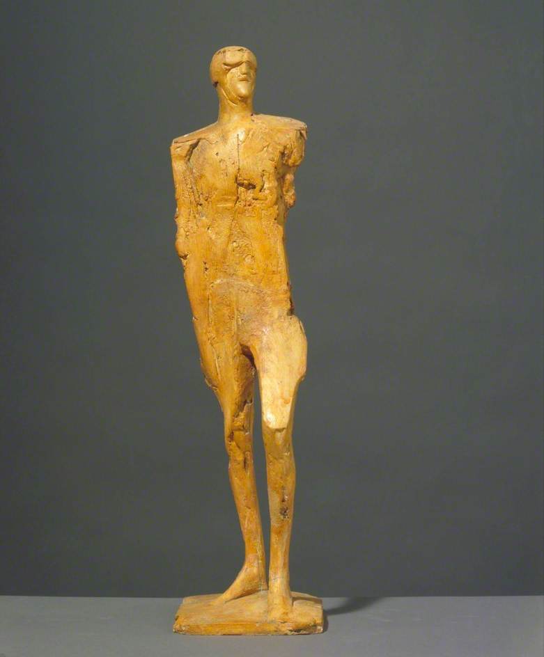 Small Male Figure with Goggles