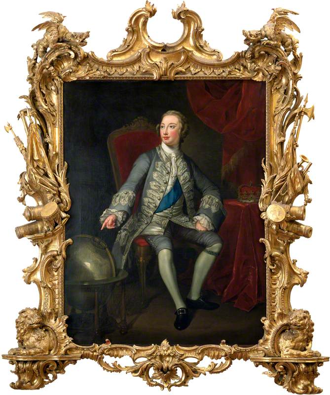 George III (1738–1820), When Prince of Wales
