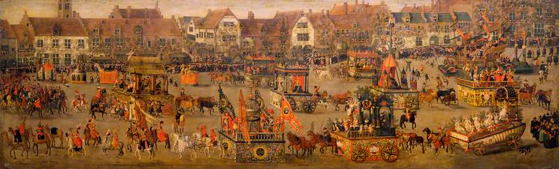 The Ommeganck Procession in Brussels on 31 May 1615: The Triumph of Archduchess Isabella