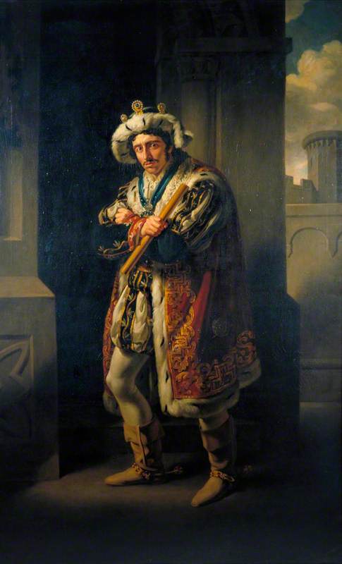 Edmund Kean (1787–1833), as Richard in 'Richard III' by William Shakespeare