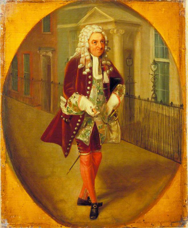 Richard Suett (1755–1805), as Bayes in 'The Rehearsal' by George Villiers, 2nd Duke of Buckingham