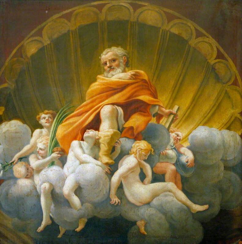 Saint Thomas Surrounded by Angels