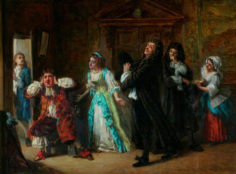 Scene from Molière's 'Le Medecin Malgré Lui'