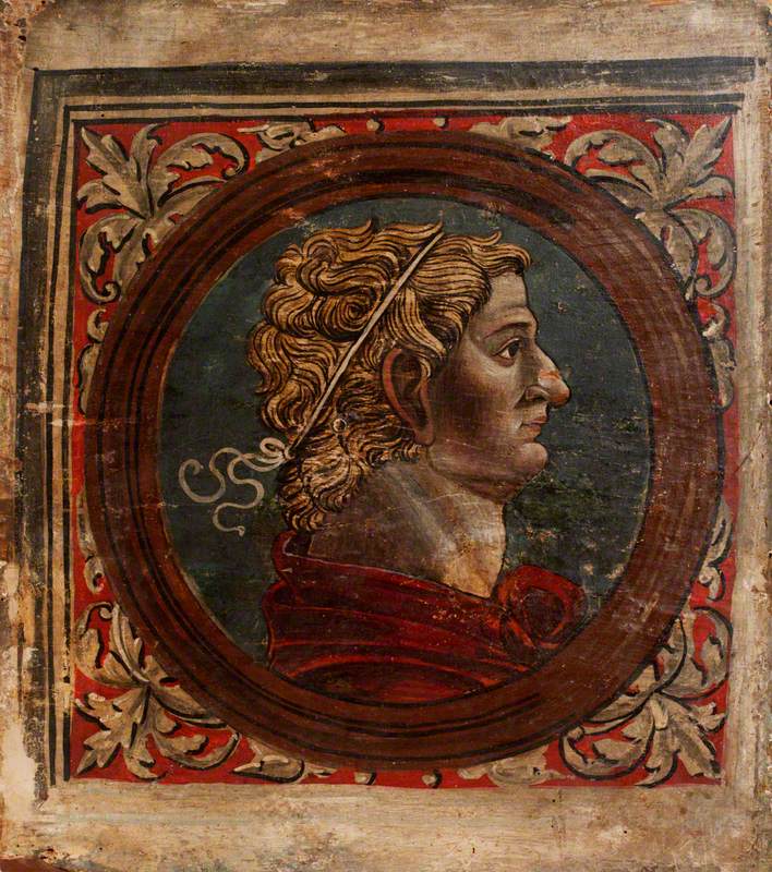 Profile Bust of a Roman Emperor Facing Right