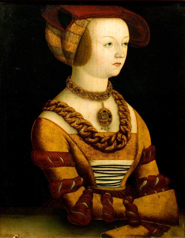 Portrait of a Lady in a Costume of c.1530