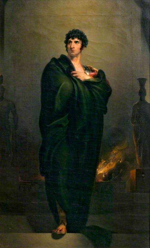 John Philip Kemble (1757–1823), as Coriolanus in 'Coriolanus' by William Shakespeare