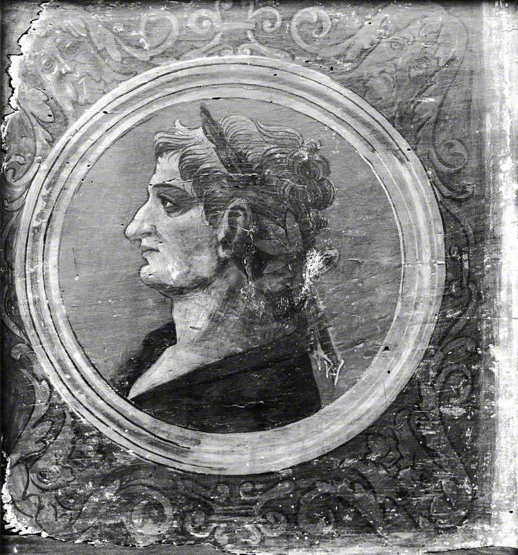 Profile Bust of a Roman Emperor Facing Left
