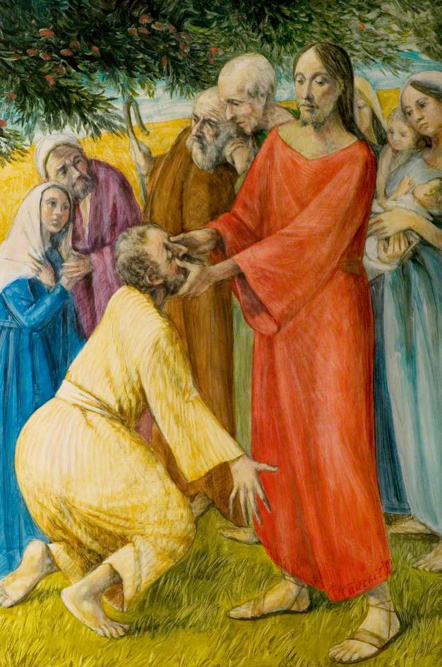 Christ Healing Bartimaeus