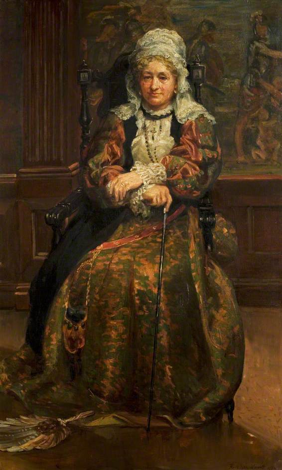 Mrs Stirling (1815–1895) (Lady Hutton Gregory) as the Nurse