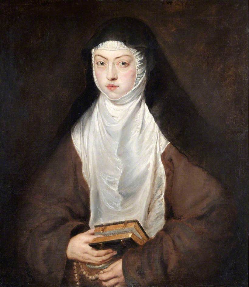 Ana Dorotea, Daughter of Rudolph II, a Nun at the Convent of the Descalzas Reales, Madrid