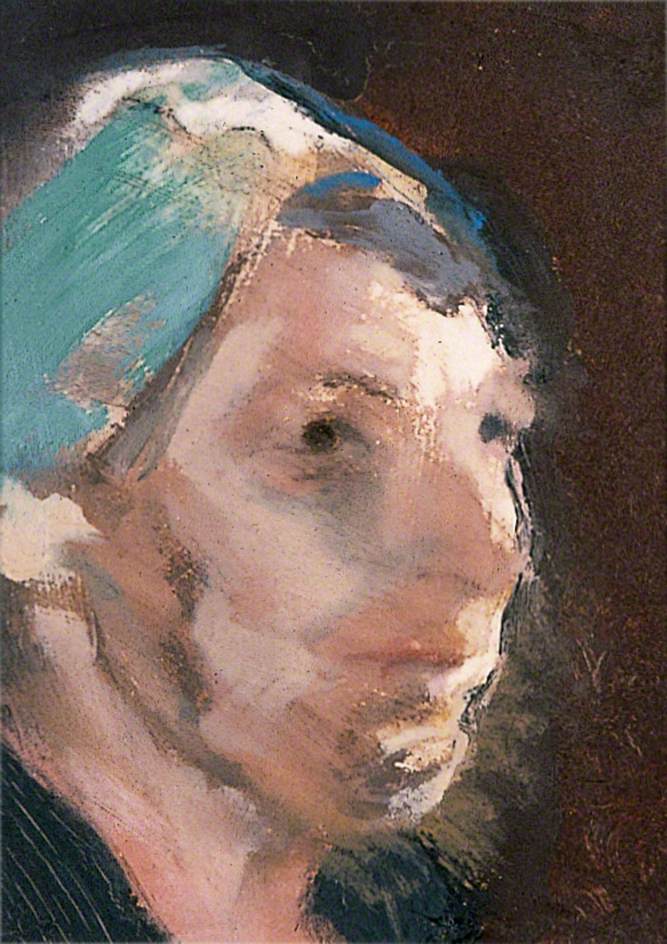 Study of a Head for a Group of Figures (Study of a Head with a Green Turban)