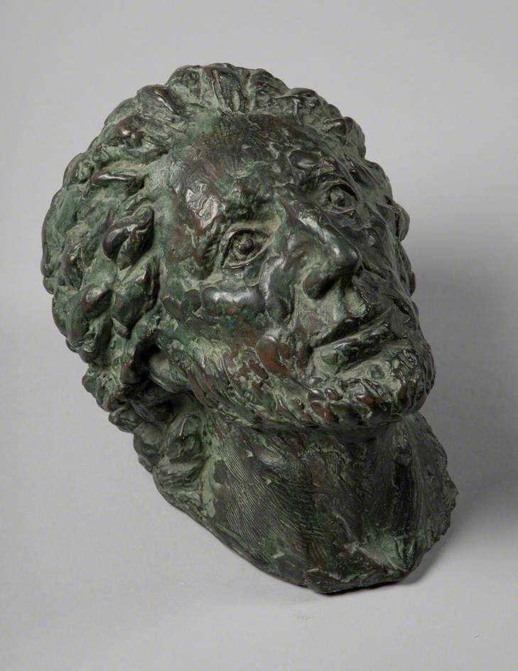Bronze Head, Male with Short Beard
