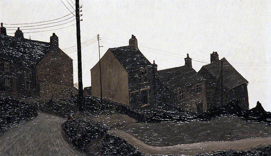 Cottages, Mow Cop II, Staffordshire