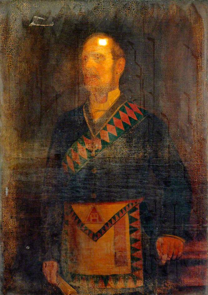 Portrait of a Man in Masonic Regalia