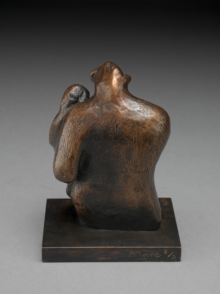 Half-Figure Mother and Child